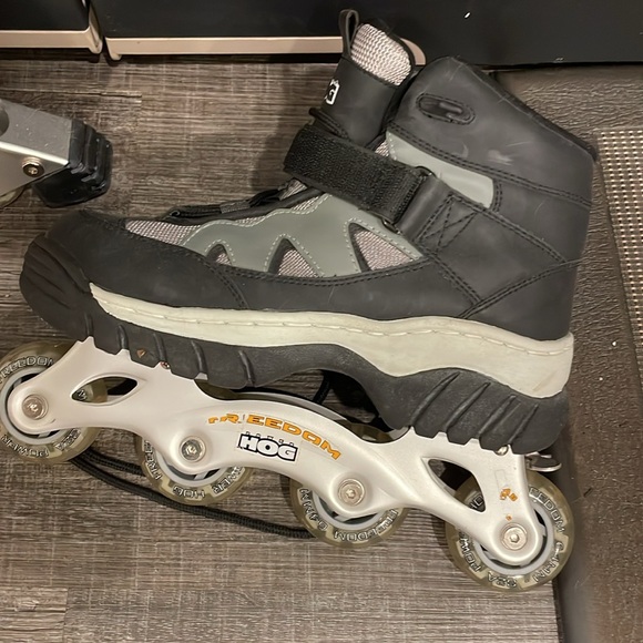 Freedom HOG Black and Gray Inline Skates - Picture 2 of 7